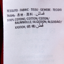 Pre Owned تي شيرت غوتشي رقبة مستديرة قطن طباعة غوست أحمر S