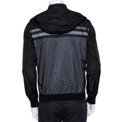 Gucci Black Diamante Hoodie Track jacket S