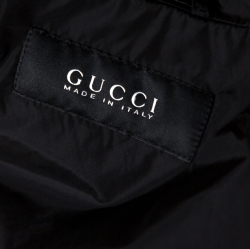 Gucci Black Diamante Hoodie Track jacket S