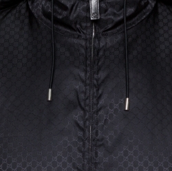 Gucci Black GG Monogram Jacket S