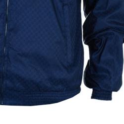 Pre Owned Gucci Navy Nylon Monogram Men's Bomber Jacket L