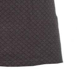 مملوكة مسبقًا Gucci Men's Brown Cotton Pique Polo Shirt XL