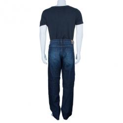 Gucci Men's Blue Super Stonewashed Denim Jeans L
