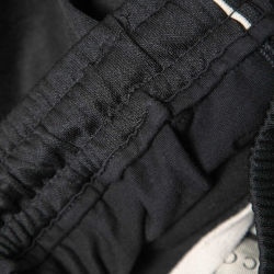 Gucci Black Jersey Stripe Detail Sweat Shorts XXL