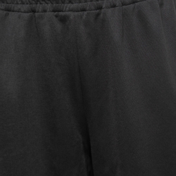 Gucci Black Jersey Stripe Detail Sweat Shorts XXL