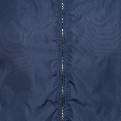 Gucci Blue Synthetic Hooded Zip-Up Jacket XS