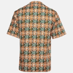 Gucci Multicolor Printed Cotton Shirt XS
