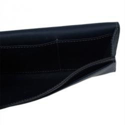 مملوكة مسبقًا محفظة غوتشي جلد أزرق و كانفاس GG