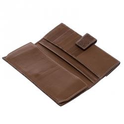 Gucci Brown Guccissima Leather Princy Continental Wallet