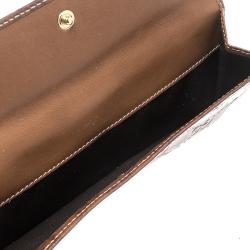 Gucci Brown Guccissima Leather Princy Continental Wallet