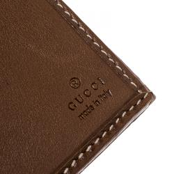 Gucci Brown Guccissima Leather Princy Continental Wallet