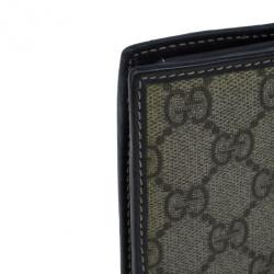 مملوكة مسبقًا محفظة غوتشي ويب أوريجينال كونتينيتال كانفاس GG بيج