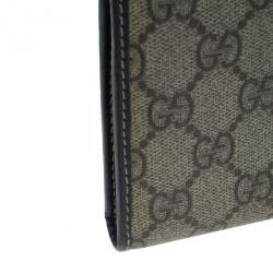 مملوكة مسبقًا محفظة غوتشي ويب أوريجينال كونتينيتال كانفاس GG بيج