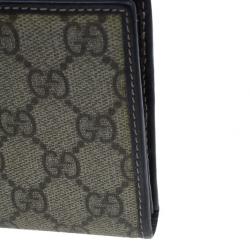 مملوكة مسبقًا محفظة غوتشي ويب أوريجينال كونتينيتال كانفاس GG بيج