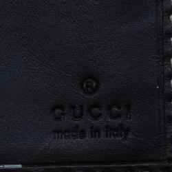 مملوكة مسبقًا محفظة غوتشي ويب أوريجينال كونتينيتال كانفاس GG بيج