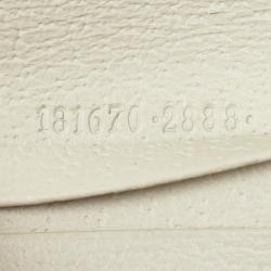 مملوكة مسبقًا Gucci Guccissima Canvas Web Detail Mini Wallet