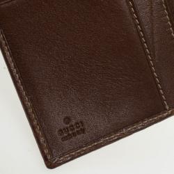 Pre Owned Gucci Monogram G Continental Wallet