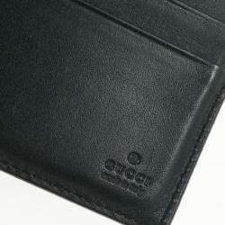 مملوكة مسبقًا Gucci Green Guccissima Leather Bi-Fold Compact Wallet