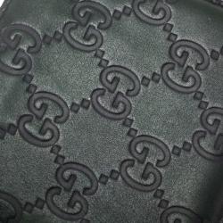 مملوكة مسبقًا Gucci Green Guccissima Leather Bi-Fold Compact Wallet