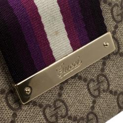 Pre Owned Gucci Ladies Web Medium Wallet