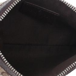 Pre Owned Gucci Beige Monogram Coin Purse