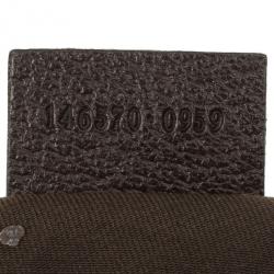 Pre Owned Gucci Beige Monogram Coin Purse