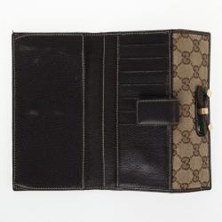 مملوكة مسبقًا Gucci Monogram Princy Continental Wallet