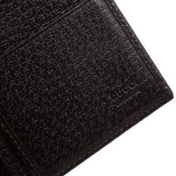 Pre Owned Gucci Monogram Canvas and Leather Wallet