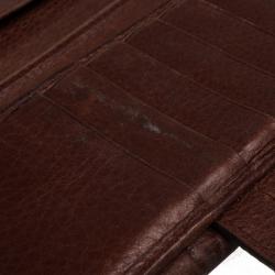 Pre Owned Gucci Guccissima Leather Continental Wallet