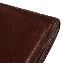 Pre Owned Gucci Guccissima Leather Continental Wallet