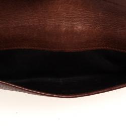 Pre Owned Gucci Guccissima Leather Continental Wallet