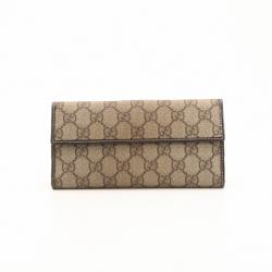 Pre Owned Gucci GG Monogram Continental Wallet