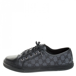 gucci shoes dark blue