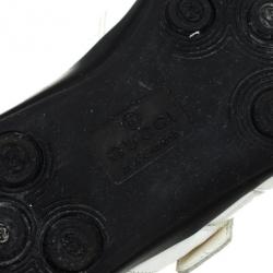 مملوكة مسبقًا Gucci White Leather Velcro Sneakers Size 41