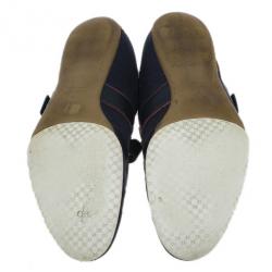 Pre Owned Gucci Black Mesh Velcro Sneakers Size 43.5