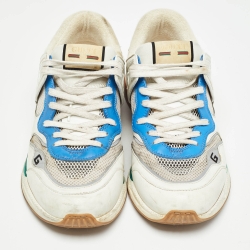 Gucci Multicolor Leather and Mesh Ultrapace Sneakers Size 46.5