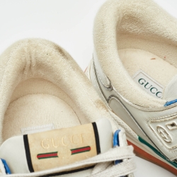 Gucci Multicolor Leather and Mesh Ultrapace Sneakers Size 46.5