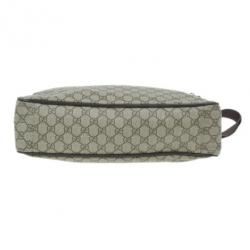 Gucci Brown GG Coated Canvas and Leather Medium Briefcase