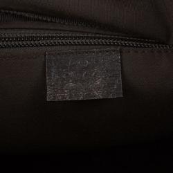 Gucci Brown GG Coated Canvas and Leather Medium Briefcase