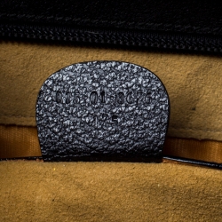 Gucci Black Leather Document Briefcase