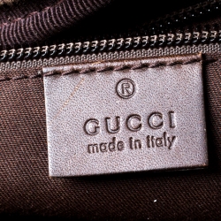 Gucci Beige/Ebony GG Monogram Web Canvas and Leather Briefcase