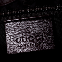 Gucci Burgundy Leather Backpack 