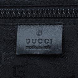 مملوكة مسبقًا Gucci Red Nylon Travel Boston Bag