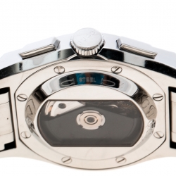 Pre Owned Gucci Silver Stainless Steel Chronograph 115.2 Men's Wristwatch 42 mm
