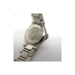 Gucci Silver Stainless Steel 9040M Round Men's Wristwatch 34MM