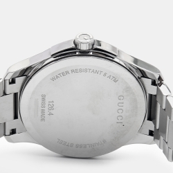 Gucci Taupe Stainless Steel G-Timeless YA126448 Men's Wristwatch 38 mm