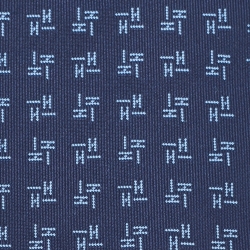 Pre Owned Hermes Blue Digi H Silk Tie