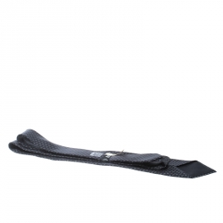 Pre Owned Hermes Grey Printed Silk Accroche Moi Tie