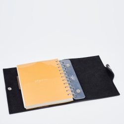 Hermes Black Togo Leather Ulysee PM Agenda Cover