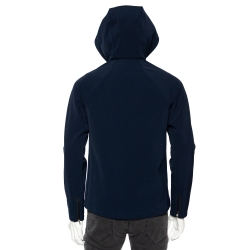Hermes Navy Blue Synthetic Waterproof Softshell Derby Jacket XL